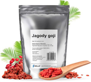 JAGODY GOJI naturalne suszone owoce na słońcu 500g