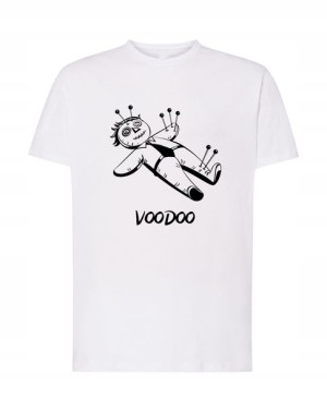 Koszulka T-Shirt męski nadruk Voodoo Rozm.3XL