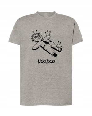 Koszulka T-Shirt męski nadruk Voodoo Rozm.4XL