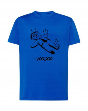 Koszulka T-Shirt męski nadruk Voodoo Rozm.XXL