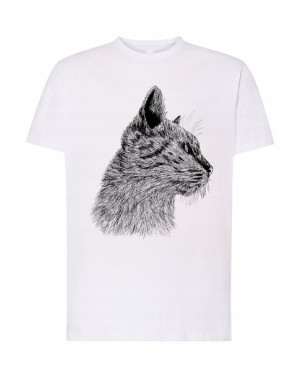 Koszulka T-Shirt nadruk duży KOT Rozm.4XL