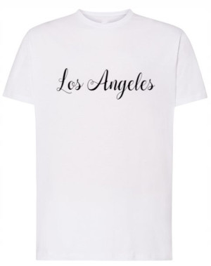 Koszulka T-Shirt napis nadruk Los Angeles Rozm.3XL