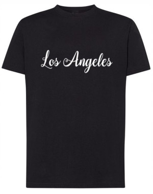 Koszulka T-Shirt napis nadruk Los Angeles Rozm.L