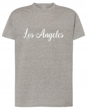 Koszulka T-Shirt napis nadruk Los Angeles Rozm.XL