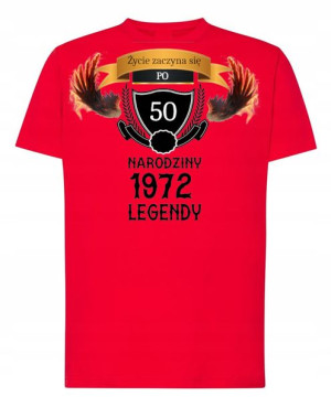 Koszulka Urodzinowa Narodziny Legendy Prezent 5XL