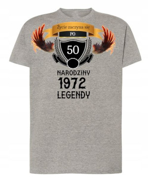 Koszulka Urodzinowa Narodziny Legendy Prezent S