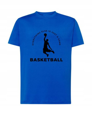 Koszykówka T-Shirt Męski Logo Nadruk Rozm.4XL