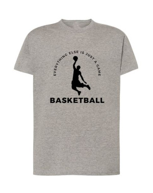 Koszykówka T-Shirt Męski Logo Nadruk Rozm.L