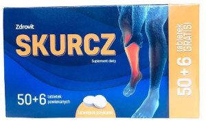 Zdrovit Skurcz, magnez, potas, skurcze 56 tabletek