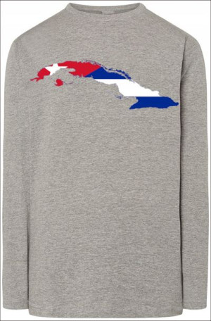 Kuba Męska Modna Bluza Longsleeve Nadruk Rozm.3XL