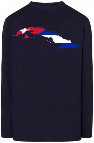 Kuba Męska Modna Bluza Longsleeve Nadruk Rozm.S