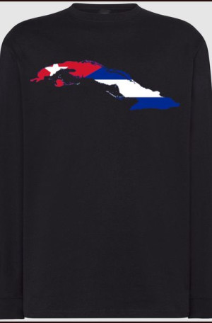 Kuba Męska Modna Bluza Longsleeve Nadruk Rozm.XL