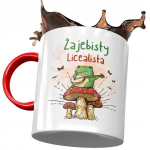 Kubek Czerwony Dla Licealisty Żajebisty Licealista