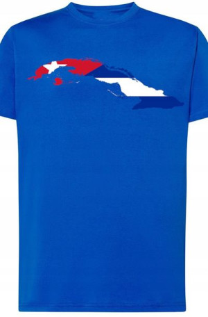 Kuba Męski Modny T-shirt Nadruk Logo Rozm.XXL