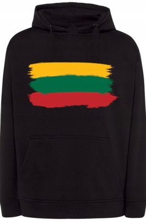 Litwa Flaga Męska Bluza Kaptur Nadruk r.L