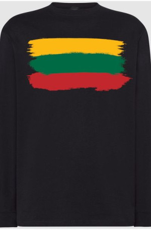 Litwa Męska Modna Flaga Longsleeve Rozm.XXL