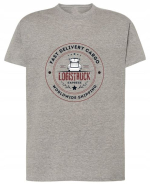 Logistyk Truck T-shirt Męski Logo Rozm.5XL