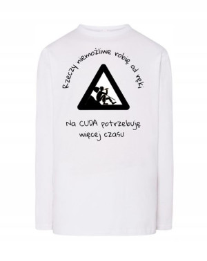 Longsleeve BUDOWLAŃCA Rzeczy niemożliwe CUDA r.3XL