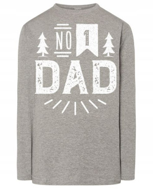 Longsleeve fajny na prezent nadruk TATA nr 1 r.5XL