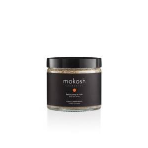 Mokosh, Peeling solny do ciała Kawa z pomarańczą, 300g