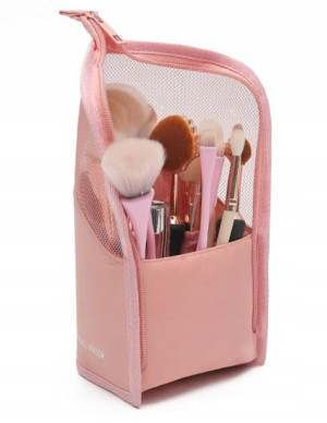 Kosmetyczka na podróż ETUI pędzle kredki organizer