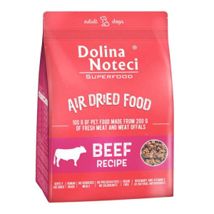 SUCHA KARMA DLA PSA Danie z wołowiny DOLINA NOTECI SUPERFOOD 1kg
