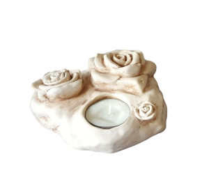 Na świeczkę Tealight Prezent Róża świeczka wzór kwiaciany