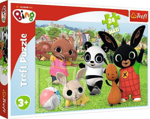 Puzzle Maxi Zabawa w parku Bing 24 el. Trefl