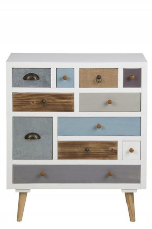 Komoda AC Design Furniture Suwen Multi, 11 szuflad