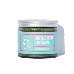 Mydlarnia 4Szpaki, Mięta z Miętą i Glonami - peeling cukrowy, 250ml