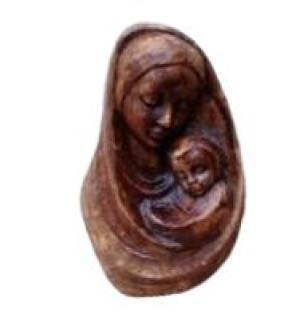 Płaskorzeźba Maryja Matka Boska Z Dzieciątkiem Obraz Maryja Jezus