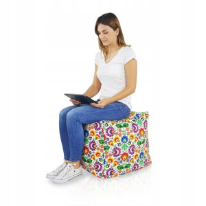 Pufa do siedzenia CUBO fotel FOLK