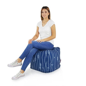 Pufa do siedzenia CUBO fotel MARINE