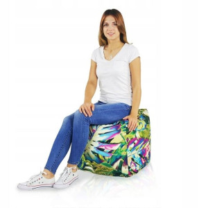 Pufa do siedzenia CUBO fotel TROPIC