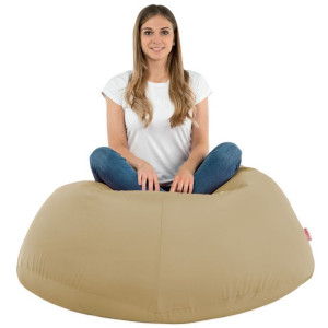 Worek Ogrodowy BEŻOWY XXXL fotel pufa - NYLON
