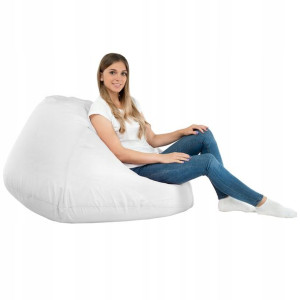 Worek Ogrodowy BIAŁY XXXL fotel pufa - NYLON