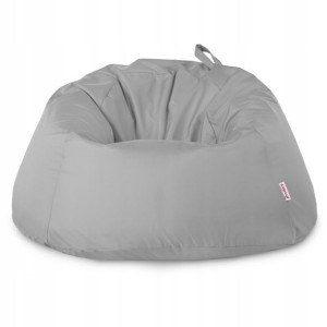 Worek Ogrodowy SREBNY XXXL Ż fotel pufa - NYLON