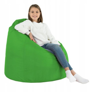 Worek Ogrodowy XL ZIELONY fotel pufa NYLON