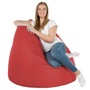Worek Ogrodowy XXL BORDOWY fotel pufa NYLON