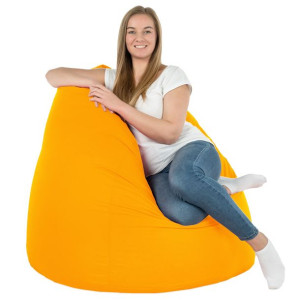 Worek Ogrodowy XXL POMARAŃCZOWY fotel pufa NYLON