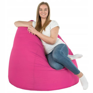 Worek Ogrodowy XXL RÓŻOWY fotel pufa NYLON