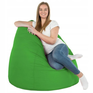 Worek Ogrodowy XXL ZIELONY fotel pufa NYLON