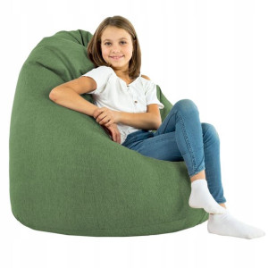WOREK RECYKLING fotel sako PUFA ZIELONA XL