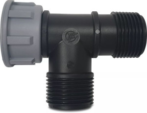 Trójnik kolektorowy GW, 2xGZ Tavlit Swivel