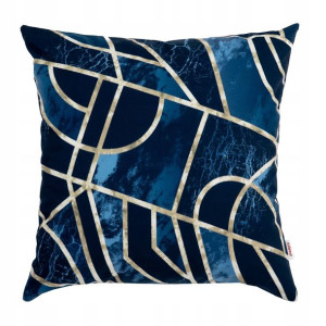 Poduszka Dekoracyjna GLAMOUR niebieski 45x45
