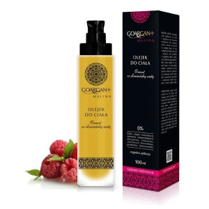 GoArgan+, Olejek do Ciała głęboko odżywiający Malina, 100ml