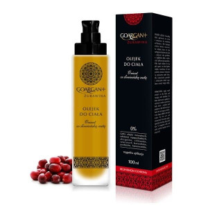 GoArgan+, Olejek do Ciała regenerująco - ochronny Żurawina, 100ml