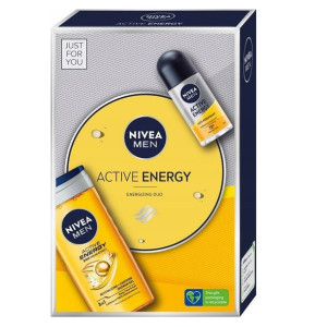 Nivea Men Active Energy zestaw żel pod prysznic 250ml + antyperspirant 50ml