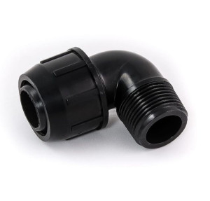 Kolano QJ 16mm x 1/2" GZ Irritec - gwint zewnętrzny