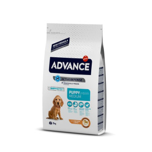 SUCHA KARMA DLA SZCZENIĄT ras średnich ADVANCE 3kg [507319]